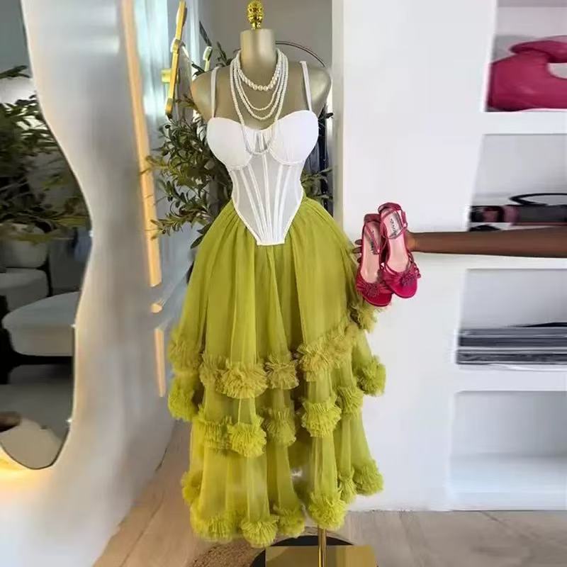 Conjunto de Vestido para Mujer - Crop Top Crochet reseña y precio